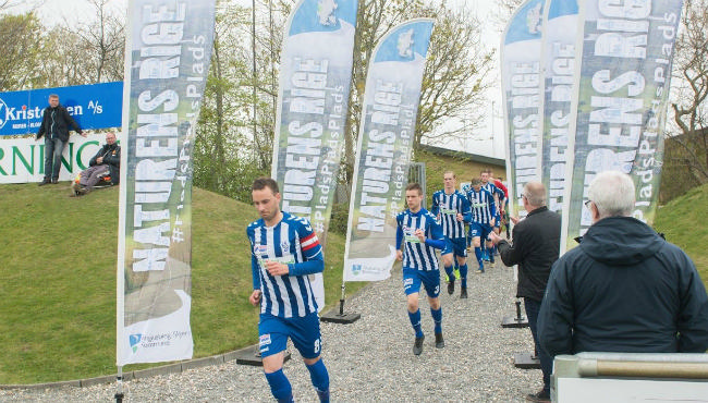 Fodboldkamp er rammen om næste velkomstarrangement